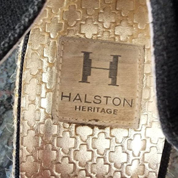 Halston Heritage Open Toe Espadrille Sandals Size 9.5 - Picture 11 of 15